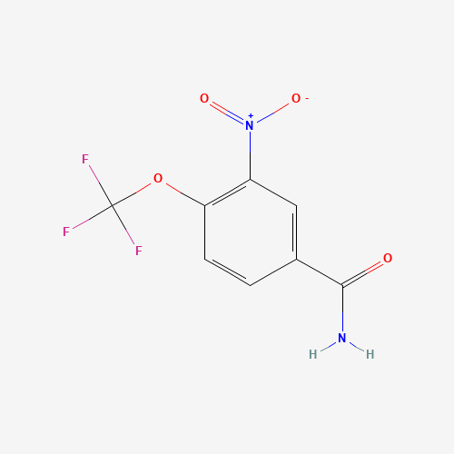 3-nitro-4-(trifluoromethoxy)benzamide (CAS: 1214323-50-8) - Related Chemical Product