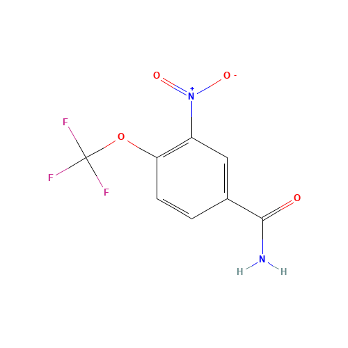 3-nitro-4-(trifluoromethoxy)benzamide (CAS: 1214323-50-8) - Related Chemical Product