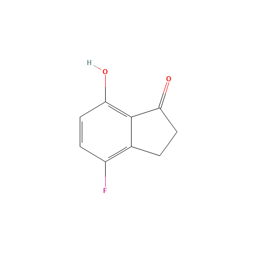 4-fluoro-7-hydroxy-2,3-dihydroinden-1-one (CAS: 136191-16-7) - Related Chemical Product