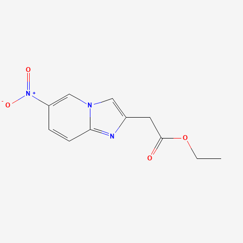 ethyl 2-(6-nitroimidazo[1,2-a]pyridin-2-yl)acetate (CAS: 59128-07-3) - Related Chemical Product