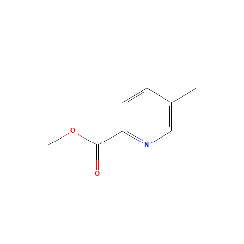 methyl 5-methylpyridine-2-carboxylate (CAS: 29681-38-7) - Chemical Structure and Molecular Formula 