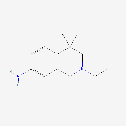 4,4-dimethyl-2-propan-2-yl-1,3-dihydroisoquinolin-7-amine (CAS: 1395029-04-5) - Related Chemical Product