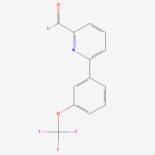 6-[3-(trifluoromethoxy)phenyl]pyridine-2-carbaldehyde (CAS: 887980-16-7) - Related Chemical Product