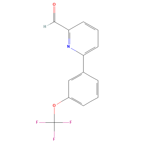 6-[3-(trifluoromethoxy)phenyl]pyridine-2-carbaldehyde (CAS: 887980-16-7) - Related Chemical Product