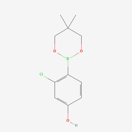 3-chloro-4-(5,5-dimethyl-1,3,2-dioxaborinan-2-yl)phenol (CAS: 1479007-22-1) - Related Chemical Product