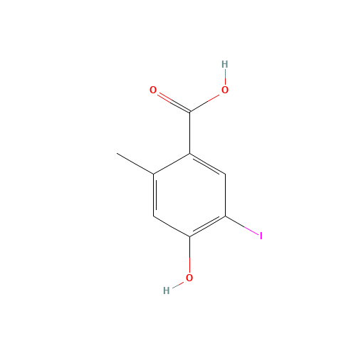 4-hydroxy-5-iodo-2-methylbenzoic acid (CAS: 201810-63-1) - Related Chemical Product