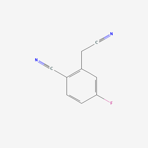 2-(cyanomethyl)-4-fluorobenzonitrile (CAS: 1000540-75-9) - Related Chemical Product
