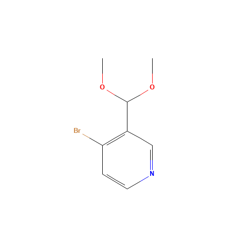 4-bromo-3-(dimethoxymethyl)pyridine (CAS: 1239518-70-7) - Related Chemical Product