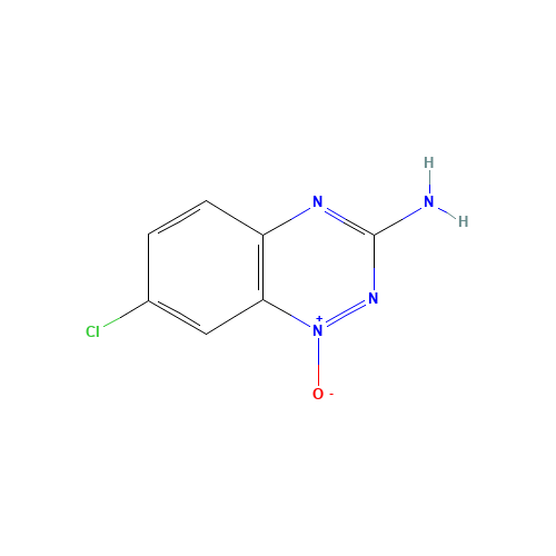 7-chloro-1-oxido-1,2,4-benzotriazin-1-ium-3-amine (CAS: 18671-92-6) - Related Chemical Product