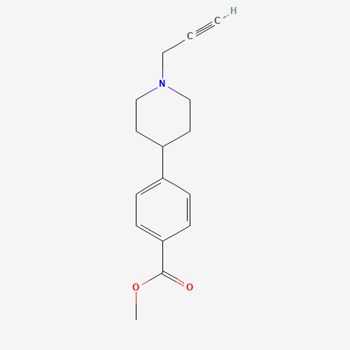 methyl 4-(1-prop-2-ynylpiperidin-4-yl)benzoate (CAS: 1035271-38-5) - Related Chemical Product
