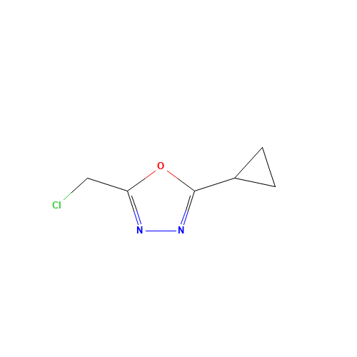 2-(chloromethyl)-5-cyclopropyl-1,3,4-oxadiazole (CAS: 915924-77-5) - Related Chemical Product