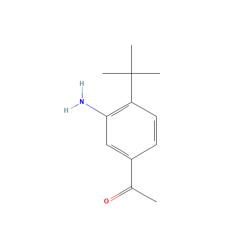 1-(3-amino-4-tert-butylphenyl)ethanone (CAS: 18606-89-8) - Related Chemical Product