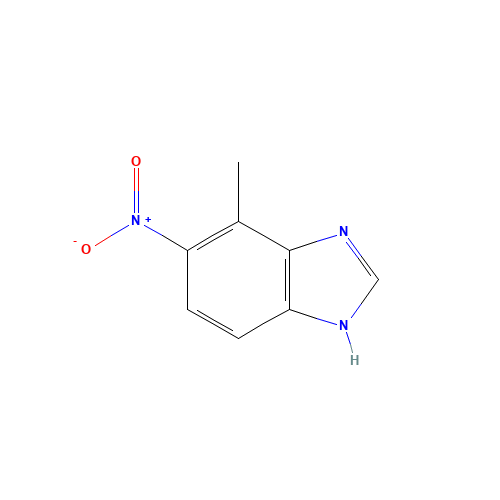 4-methyl-5-nitro-1H-benzimidazole (CAS: 170918-28-2) - Related Chemical Product