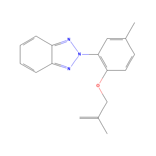 2-[5-methyl-2-(2-methylprop-2-enoxy)phenyl]benzotriazole (CAS: 2170-60-7) - Related Chemical Product