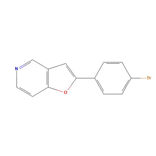 2-(4-bromophenyl)furo[3,2-c]pyridine (CAS: 188437-96-9) - Related Chemical Product