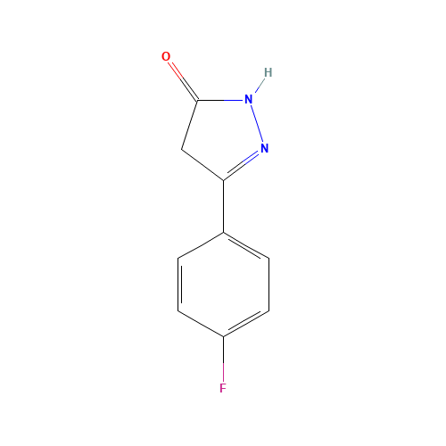 3-(4-fluorophenyl)-1,4-dihydropyrazol-5-one (CAS: 264208-45-9) - Related Chemical Product
