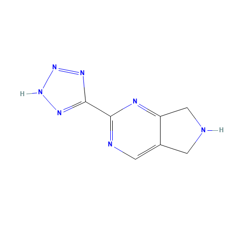 2-(2H-tetrazol-5-yl)-6,7-dihydro-5H-pyrrolo[3,4-d]pyrimidine (CAS: 947305-17-1) - Related Chemical Product