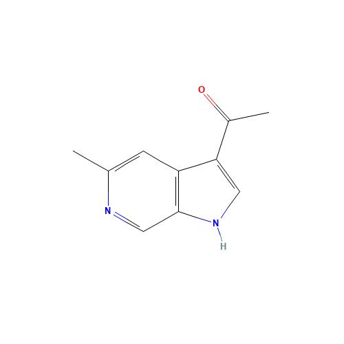 1-(5-methyl-1H-pyrrolo[2,3-c]pyridin-3-yl)ethanone (CAS: 1386462-19-6) - Related Chemical Product