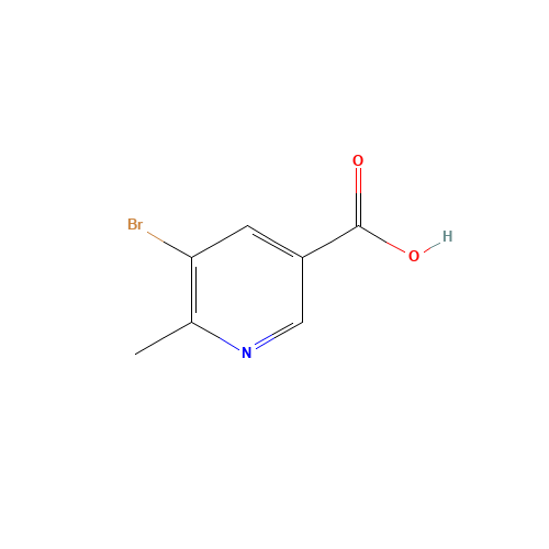 5-bromo-6-methylpyridine-3-carboxylic acid (CAS: 1190862-72-6) - Related Chemical Product