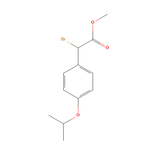 methyl 2-bromo-2-(4-propan-2-yloxyphenyl)acetate (CAS: 449779-83-3) - Related Chemical Product