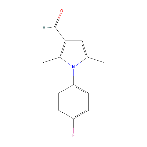 1-(4-fluorophenyl)-2,5-dimethylpyrrole-3-carbaldehyde (CAS: 119673-50-6) - Related Chemical Product