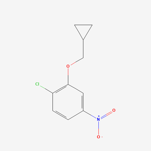 1-chloro-2-(cyclopropylmethoxy)-4-nitrobenzene (CAS: 1265236-34-7) - Related Chemical Product