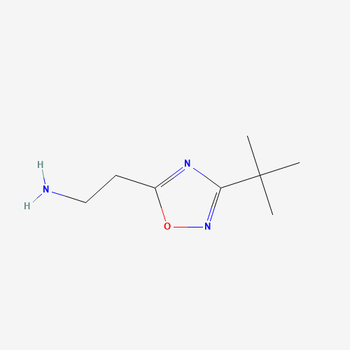 2-(3-tert-butyl-1,2,4-oxadiazol-5-yl)ethanamine (CAS: 944896-81-5) - Related Chemical Product