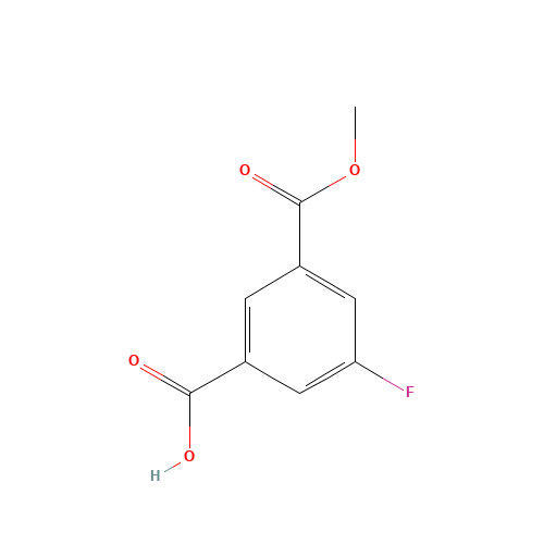 3-fluoro-5-methoxycarbonylbenzoic acid (CAS: 660416-36-4) - Related Chemical Product