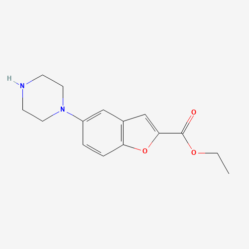 ethyl 5-piperazin-1-yl-1-benzofuran-2-carboxylate (CAS: 163521-20-8) - Related Chemical Product