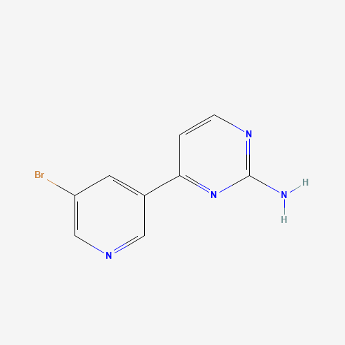 4-(5-bromopyridin-3-yl)pyrimidin-2-amine (CAS: 913322-73-3) - Related Chemical Product