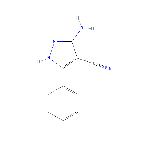 3-amino-5-phenyl-1H-pyrazole-4-carbonitrile (CAS: 42754-61-0) - Related Chemical Product