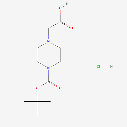 2-[4-[(2-methylpropan-2-yl)oxycarbonyl]piperazin-1-yl]acetic acid;hydrochloride (CAS: 362690-45-7) - Related Chemical Product
