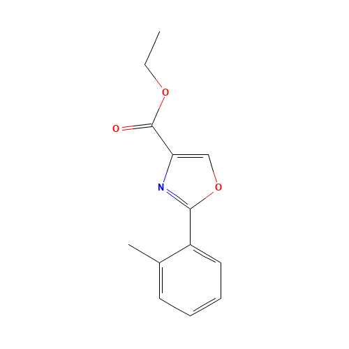 ethyl 2-(2-methylphenyl)-1,3-oxazole-4-carboxylate (CAS: 885274-61-3) - Related Chemical Product