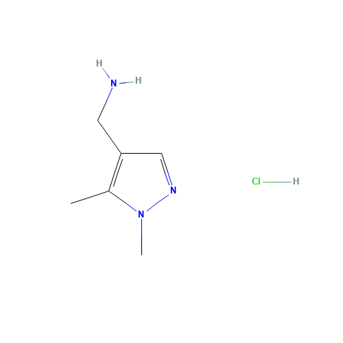 (1,5-dimethylpyrazol-4-yl)methanamine;hydrochloride (CAS: 449811-81-8) - Related Chemical Product