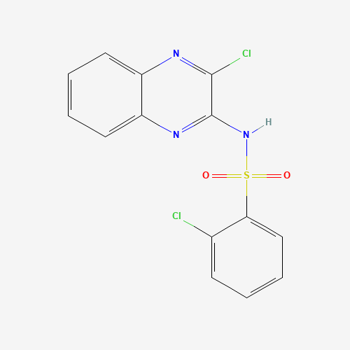 2-chloro-N-(3-chloroquinoxalin-2-yl)benzenesulfonamide (CAS: 847985-15-3) - Related Chemical Product