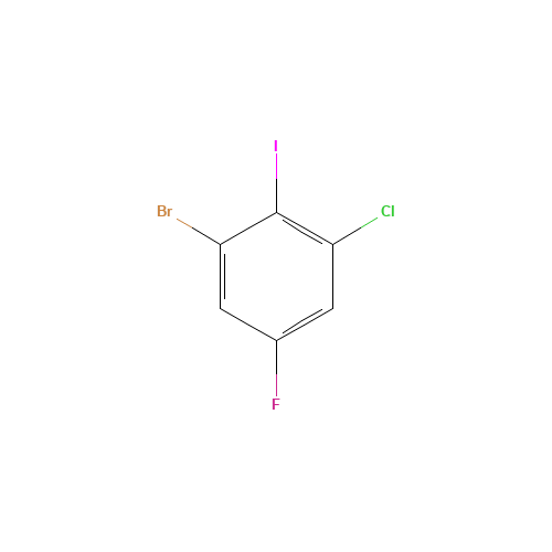 1-bromo-3-chloro-5-fluoro-2-iodobenzene (CAS: 1000577-66-1) - Related Chemical Product
