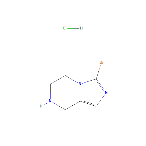 3-bromo-5,6,7,8-tetrahydroimidazo[1,5-a]pyrazine;hydrochloride (CAS: 1188265-60-2) - Related Chemical Product