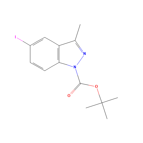 tert-butyl 5-iodo-3-methylindazole-1-carboxylate (CAS: 1180526-39-9) - Related Chemical Product