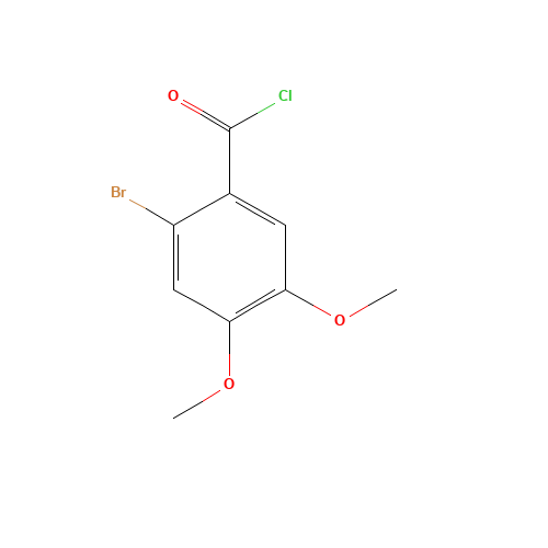 2-bromo-4,5-dimethoxybenzoyl chloride (CAS: 55171-61-4) - Related Chemical Product