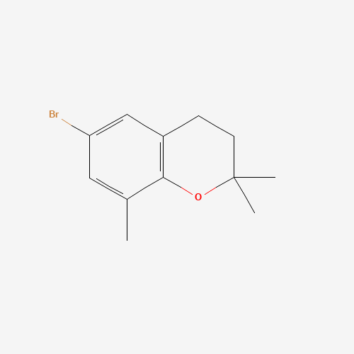 6-bromo-2,2,8-trimethyl-3,4-dihydrochromene (CAS: 1350761-39-5) - Related Chemical Product