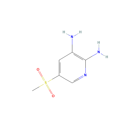 5-methylsulfonylpyridine-2,3-diamine (CAS: 1192251-90-3) - Related Chemical Product