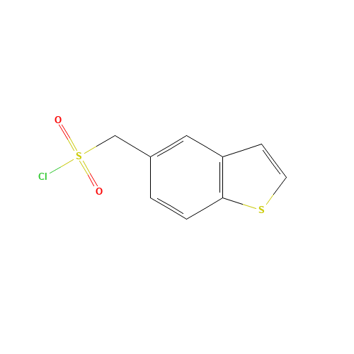 1-benzothiophen-5-ylmethanesulfonyl chloride (CAS: 348080-83-1) - Related Chemical Product