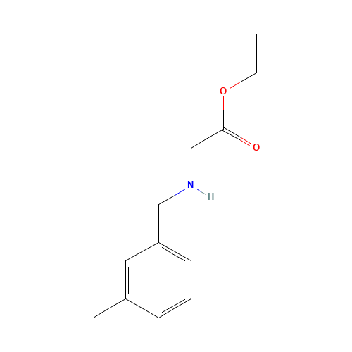 ethyl 2-[(3-methylphenyl)methylamino]acetate (CAS: 501653-59-4) - Related Chemical Product