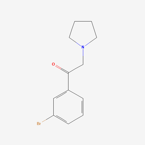 1-(3-bromophenyl)-2-pyrrolidin-1-ylethanone (CAS: 1003878-33-8) - Related Chemical Product
