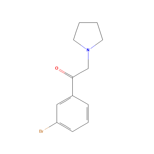 1-(3-bromophenyl)-2-pyrrolidin-1-ylethanone (CAS: 1003878-33-8) - Related Chemical Product