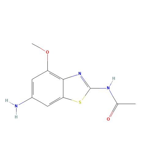 N-(6-amino-4-methoxy-1,3-benzothiazol-2-yl)acetamide (CAS: 314033-54-0) - Related Chemical Product