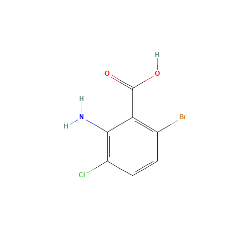 2-amino-6-bromo-3-chlorobenzoic acid (CAS: 1340518-19-5) - Related Chemical Product