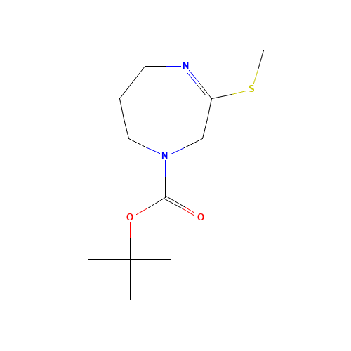 tert-butyl 3-methylsulfanyl-2,5,6,7-tetrahydro-1,4-diazepine-1-carboxylate (CAS: 1268521-77-2) - Related Chemical Product
