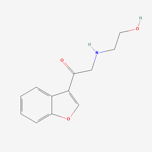 1-(1-benzofuran-3-yl)-2-(2-hydroxyethylamino)ethanone (CAS: 1262146-36-0) - Related Chemical Product