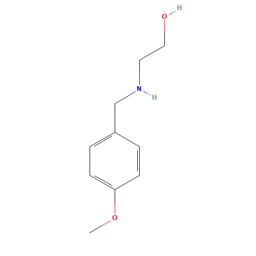 2-[(4-methoxyphenyl)methylamino]ethanol (CAS: 64834-63-5) - Related Chemical Product